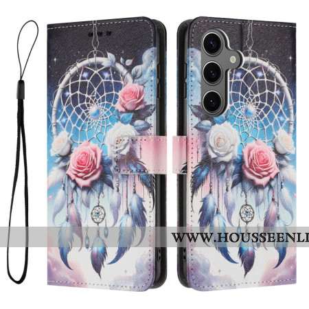Housse Samsung Galaxy S26 Attrape-Rêves et Roses