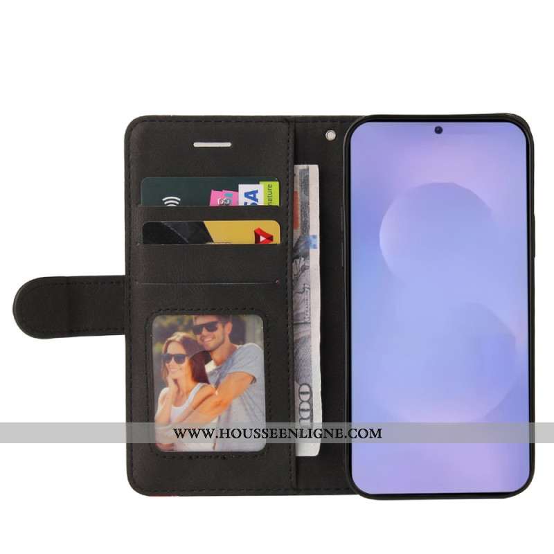 Housse Samsung Galaxy S26 Bicolore Ondulation