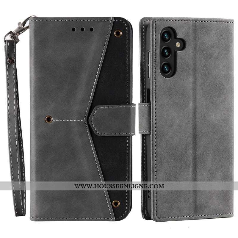 Housse Samsung Galaxy S26 Bicolore à Lanière