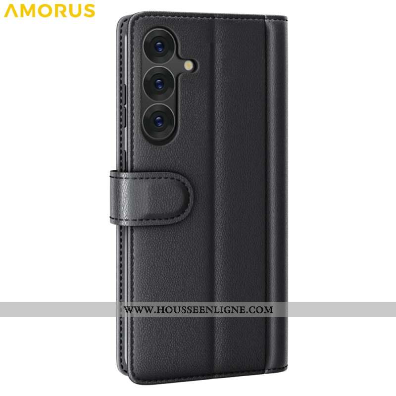 Housse Samsung Galaxy S26 Cuir Véritable