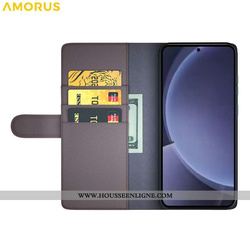 Housse Samsung Galaxy S26 Cuir Véritable