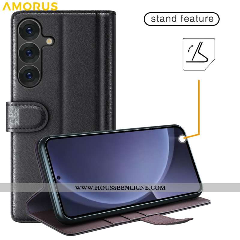Housse Samsung Galaxy S26 Cuir Véritable