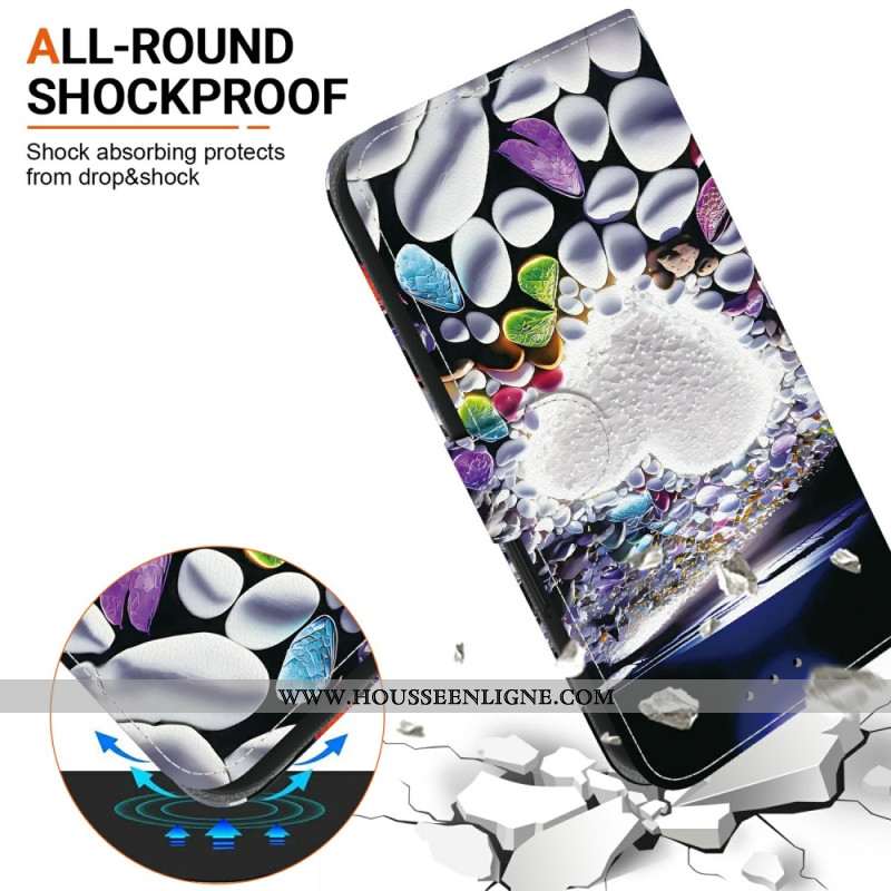 Housse Samsung Galaxy S26 Cœur Blanc