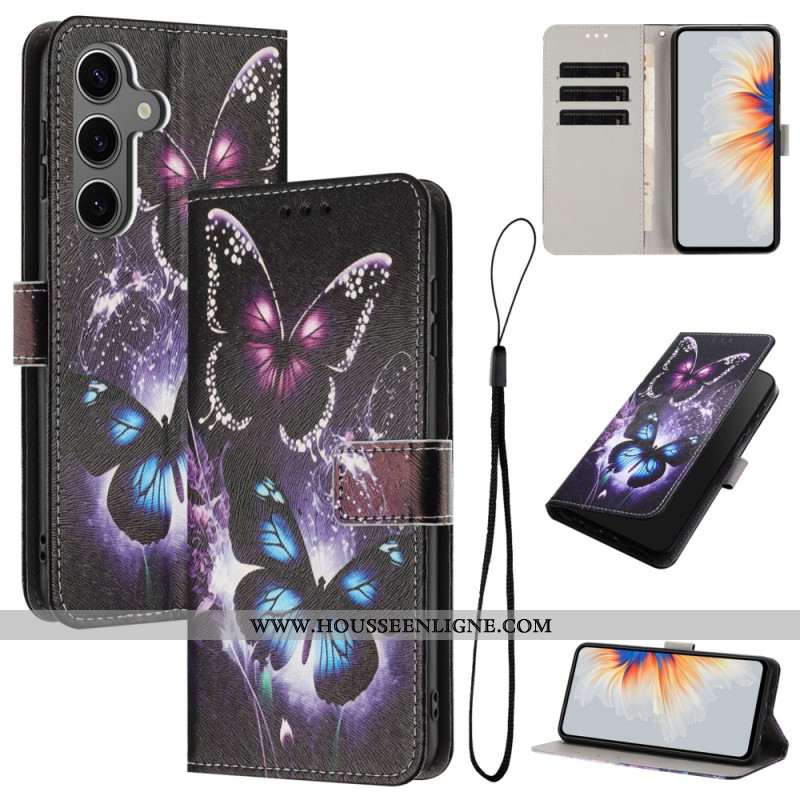 Housse Samsung Galaxy S26 Deux Papillons