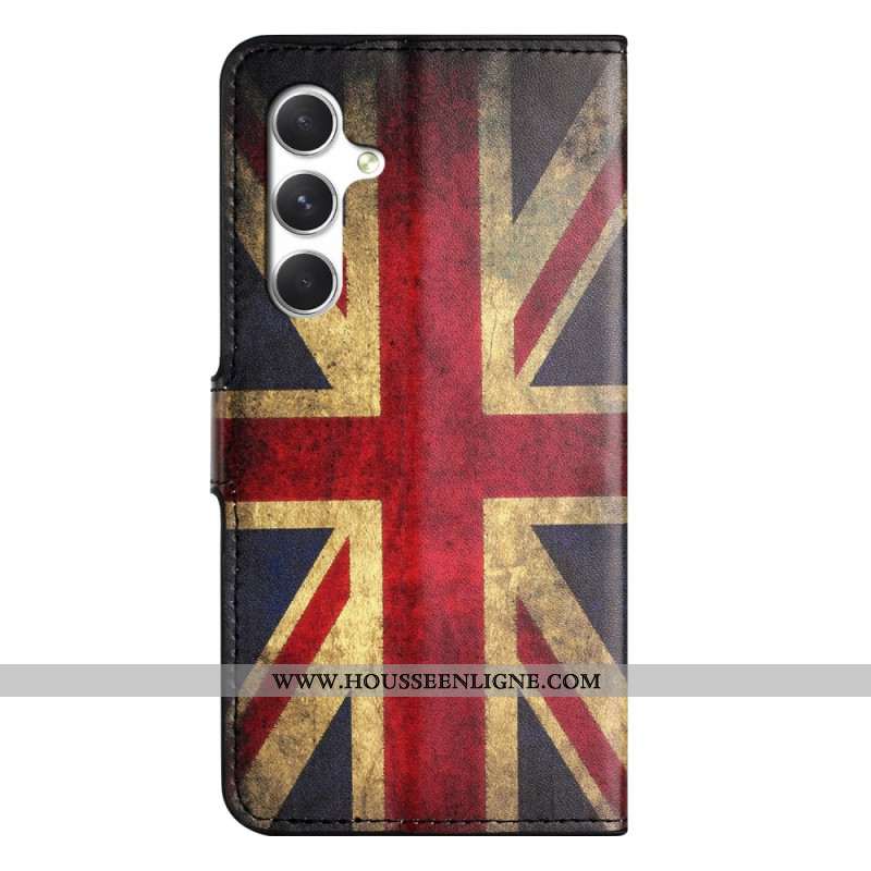 Housse Samsung Galaxy S26 Drapeau Anglais Vintage