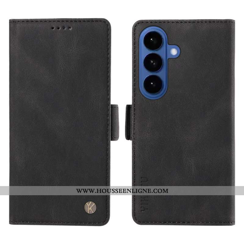 Housse Samsung Galaxy S26 Effet Daim YIKATU