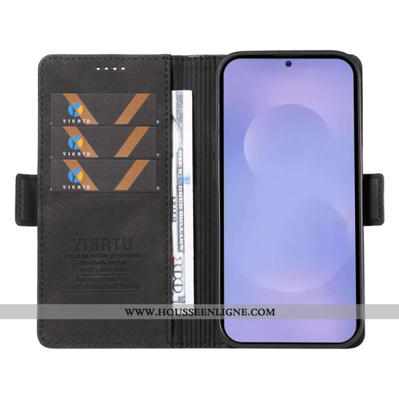 Housse Samsung Galaxy S26 Effet Daim YIKATU