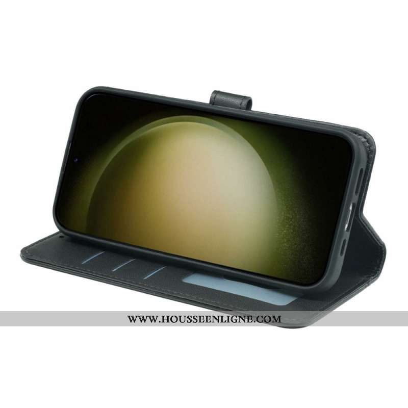 Housse Samsung Galaxy S26 Fermeture Magnétique et Dragonne