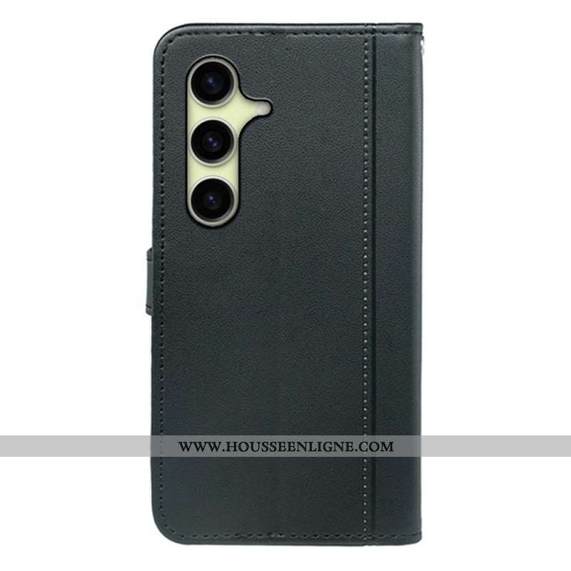 Housse Samsung Galaxy S26 Fermeture Magnétique et Dragonne