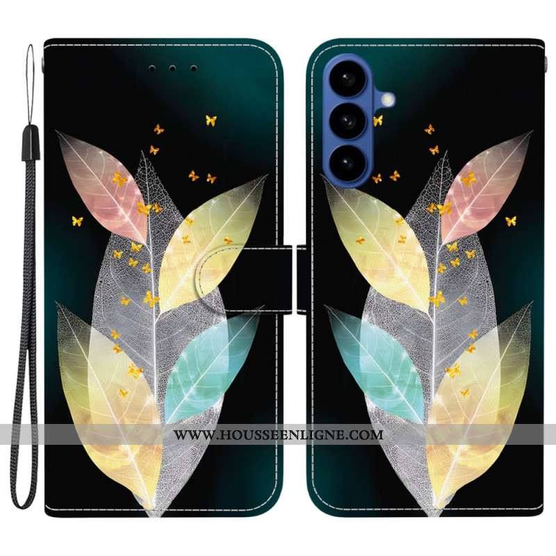 Housse Samsung Galaxy S26 Feuilles Colorées