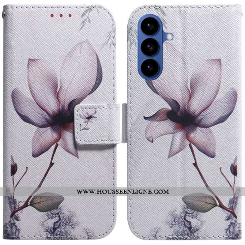 Housse Samsung Galaxy S26 Fleur Rose