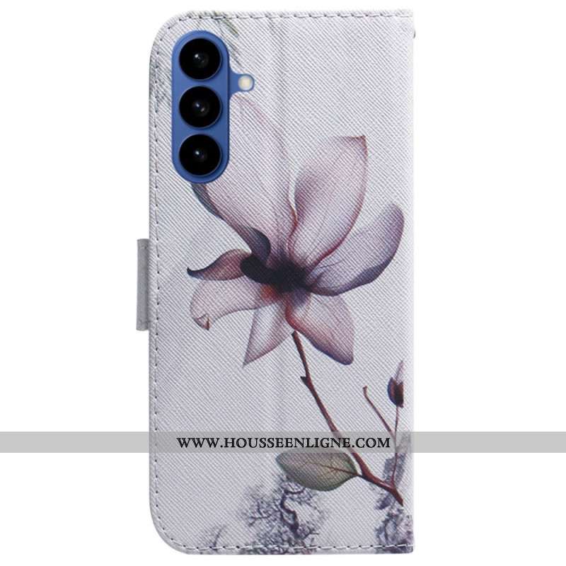 Housse Samsung Galaxy S26 Fleur Rose