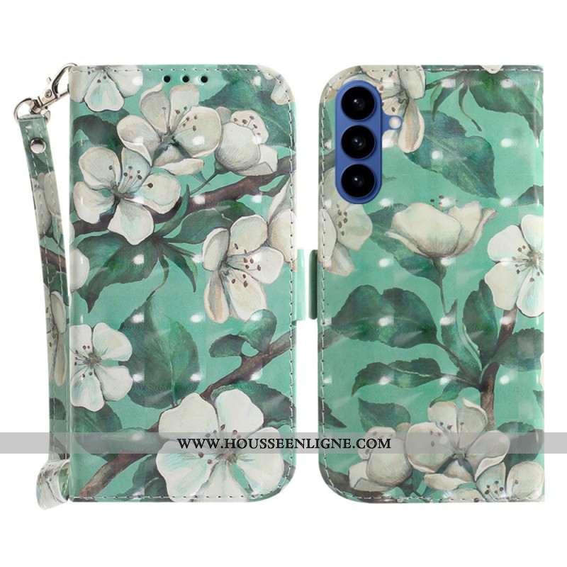 Housse Samsung Galaxy S26 Fleurs Aquarelle