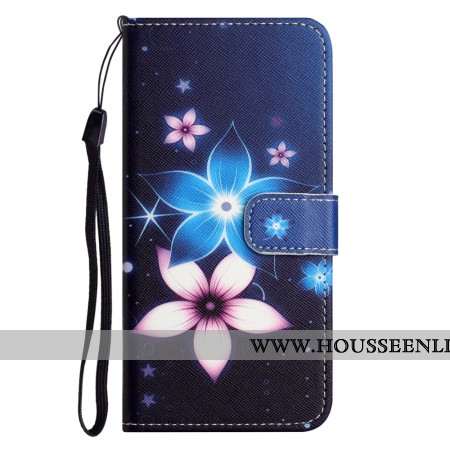 Housse Samsung Galaxy S26 Fleurs Lunaires