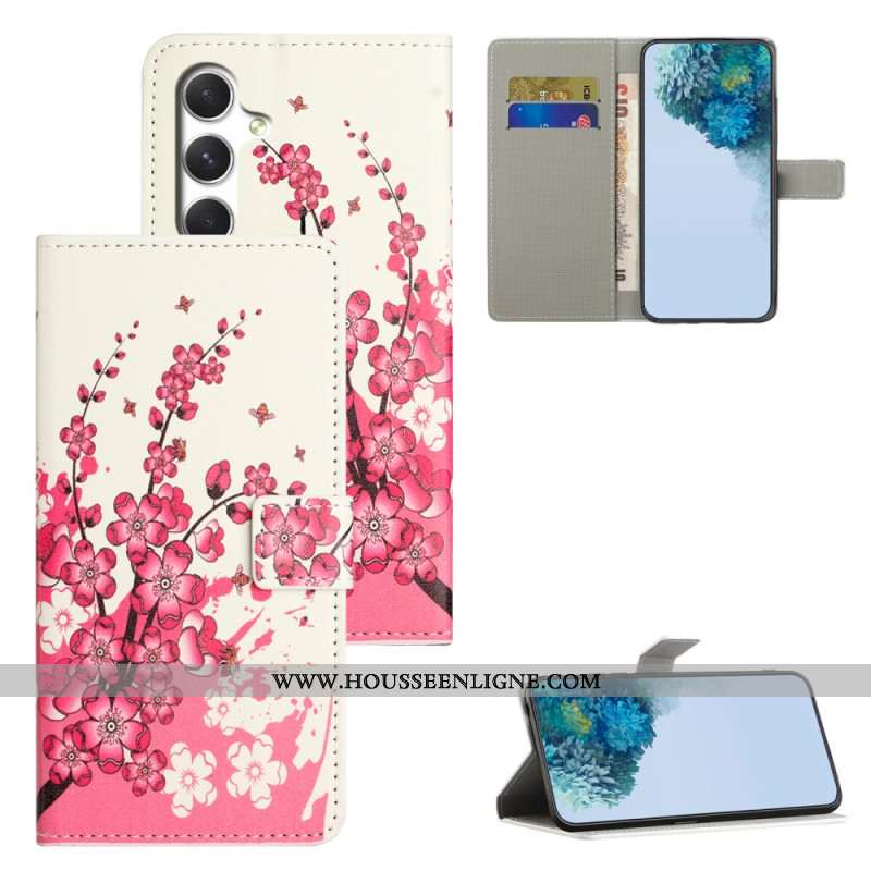 Housse Samsung Galaxy S26 Fleurs de Prunier