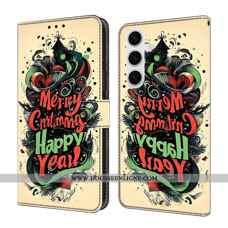 Housse Samsung Galaxy S26 Graffiti de Noël