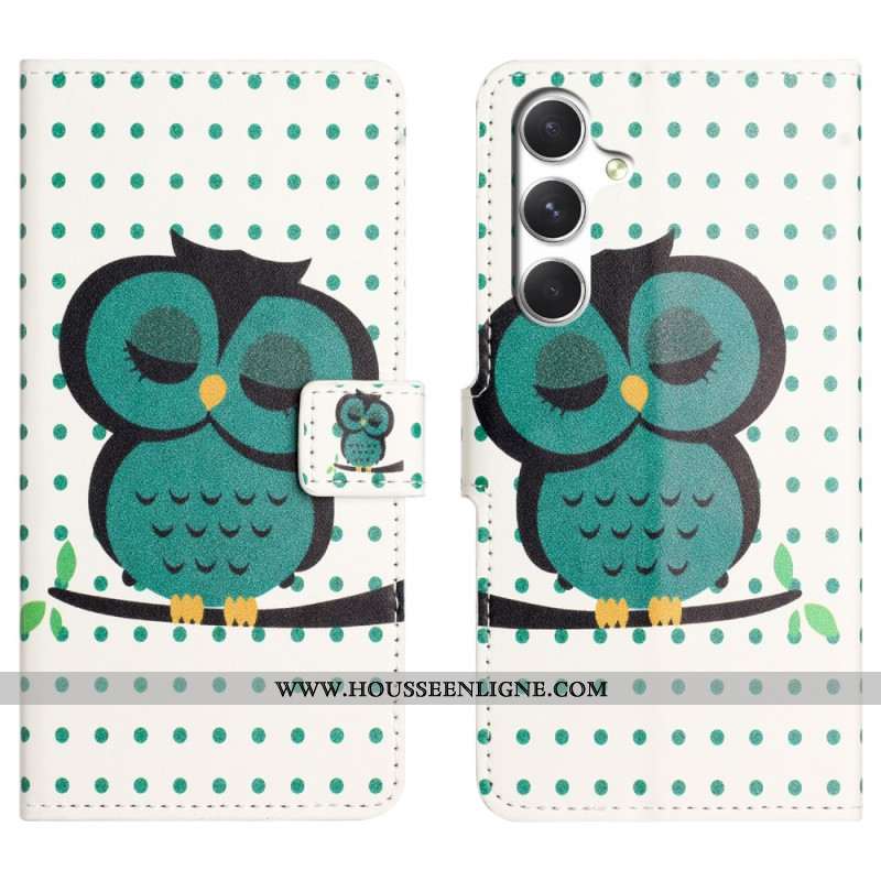 Housse Samsung Galaxy S26 Hibou Endormi