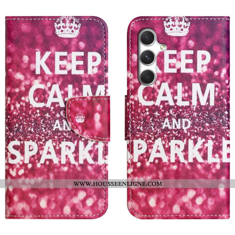 Housse Samsung Galaxy S26 Keep Calm and Sparkle