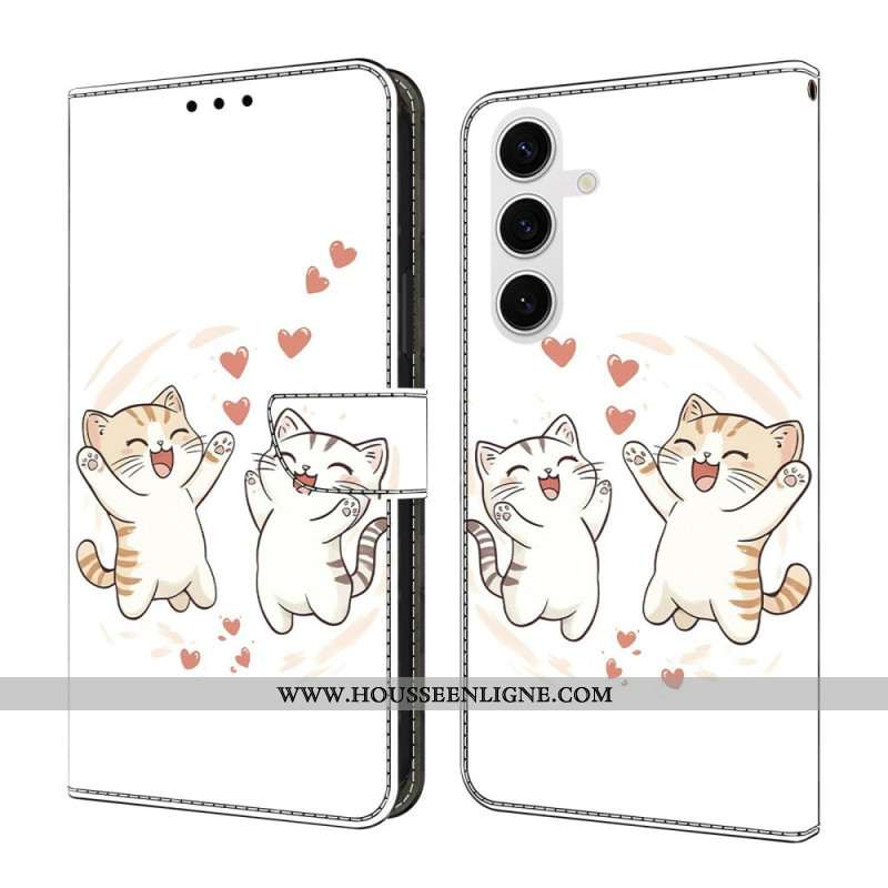 Housse Samsung Galaxy S26 Love Cats