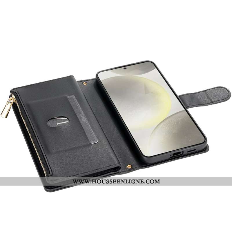 Housse Samsung Galaxy S26 Matelassée avec Bandoulière Ajustable