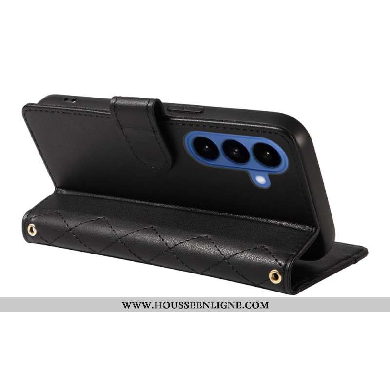 Housse Samsung Galaxy S26 Matelassée avec Sangles