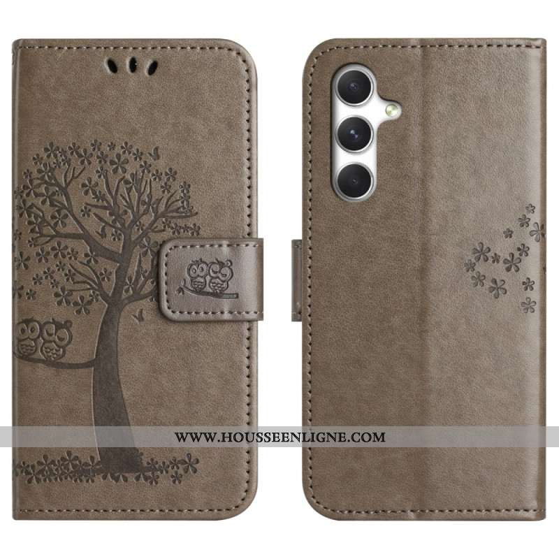 Housse Samsung Galaxy S26 Motif Hibou et Arbre