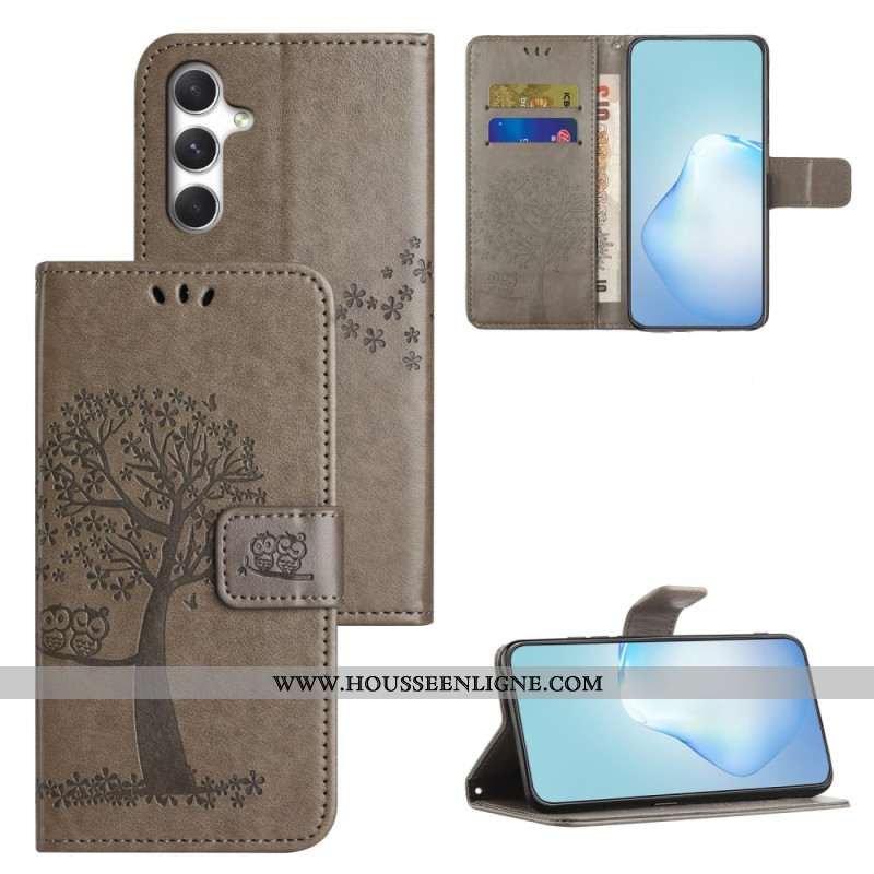 Housse Samsung Galaxy S26 Motif Hibou et Arbre