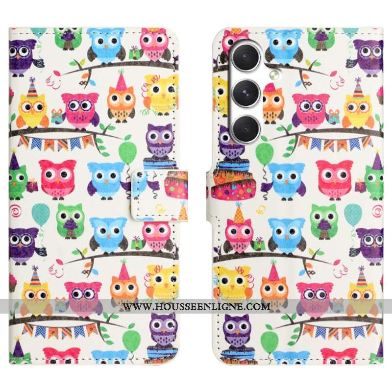 Housse Samsung Galaxy S26 Motif Hiboux