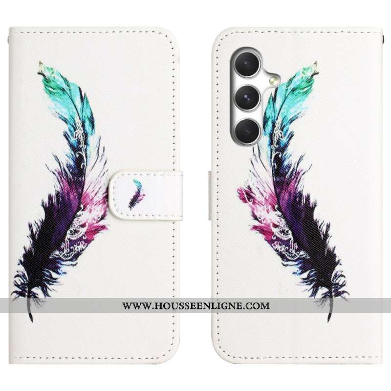 Housse Samsung Galaxy S26 Motif Plume