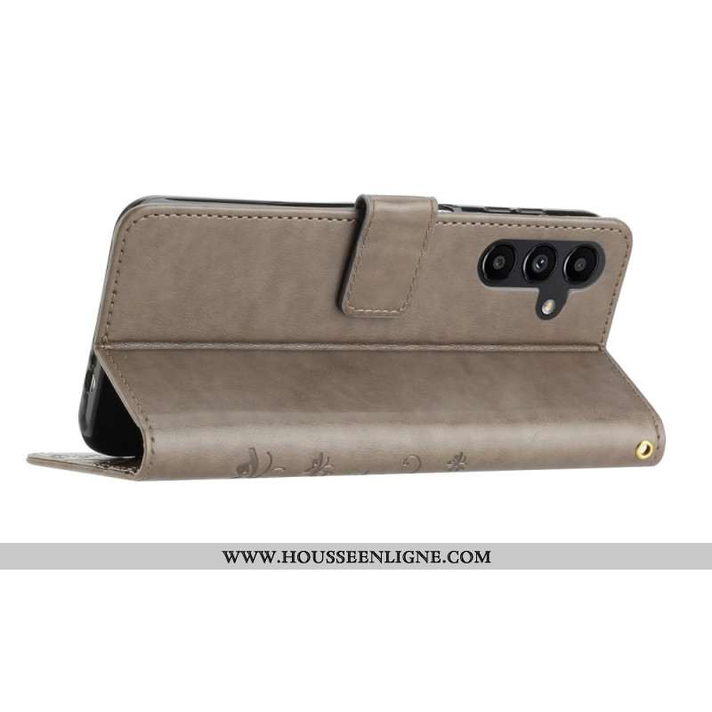 Housse Samsung Galaxy S26 Papillon et Fleurs