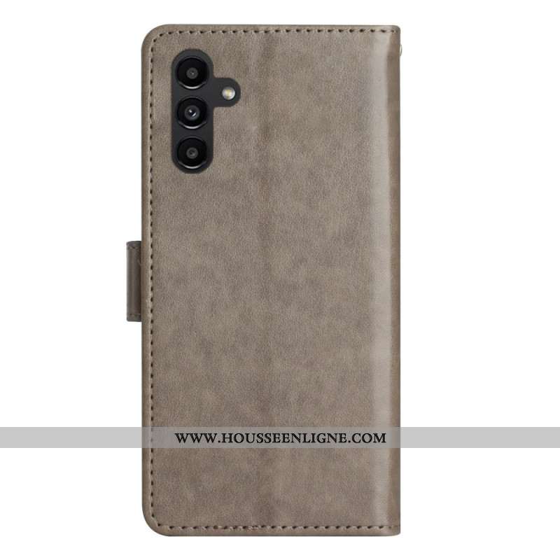 Housse Samsung Galaxy S26 Papillon et Fleurs