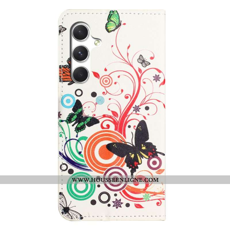 Housse Samsung Galaxy S26 Papillons Blancs