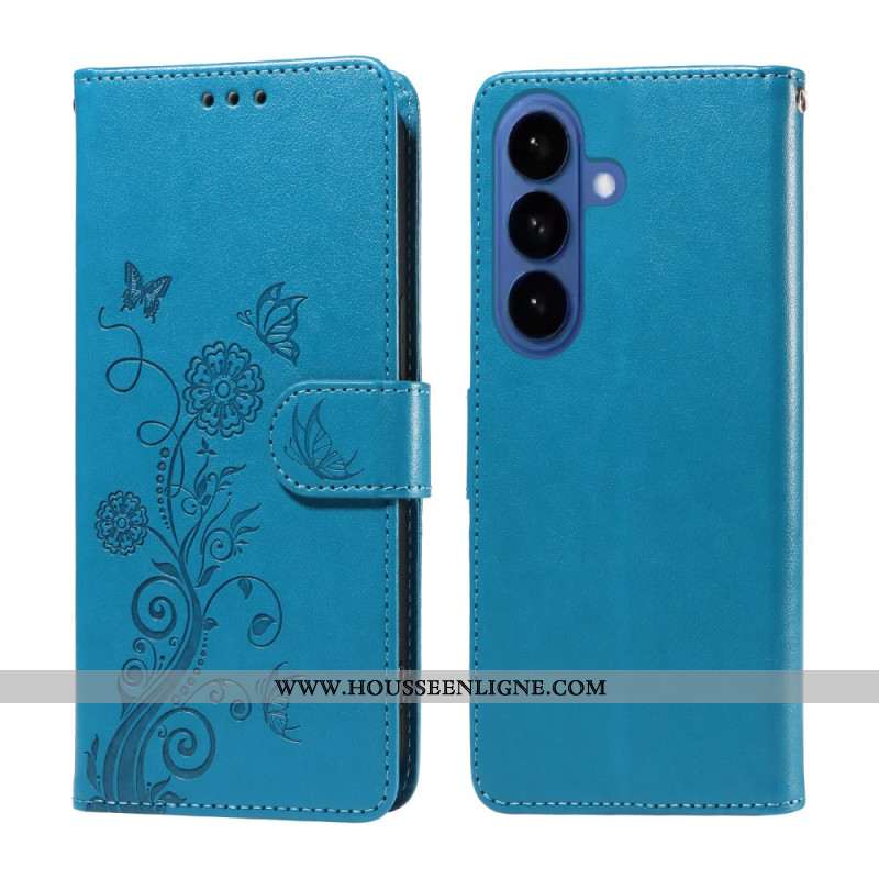 Housse Samsung Galaxy S26 Papillons Floraux