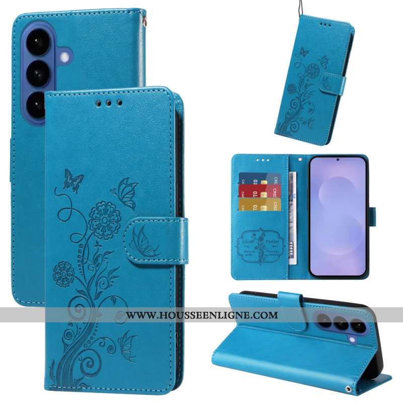 Housse Samsung Galaxy S26 Papillons Floraux