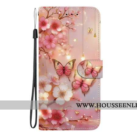 Housse Samsung Galaxy S26 Papillons Lanternes