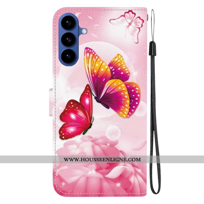 Housse Samsung Galaxy S26 Papillons Roses
