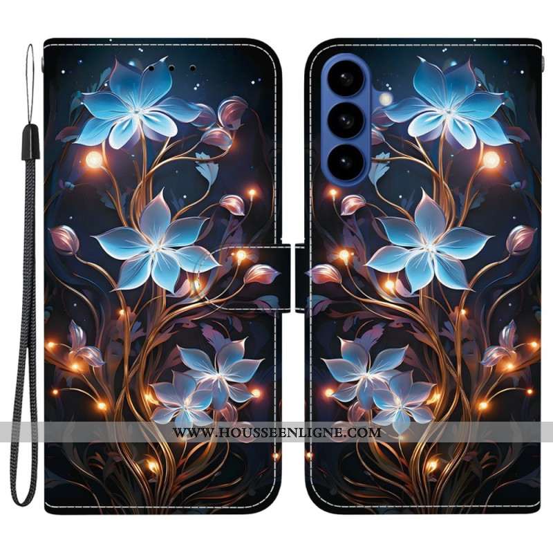 Housse Samsung Galaxy S26 Petites Lanternes Fleuries