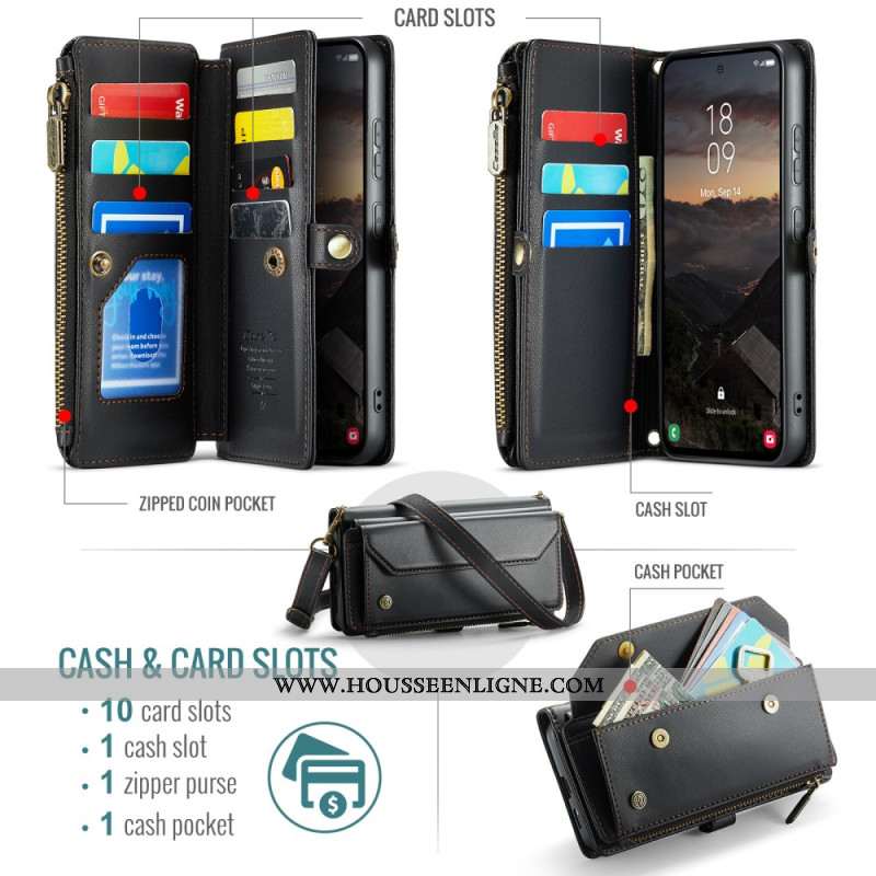 Housse Samsung Galaxy S26 Plus 10 Porte-Cartes CASEME
