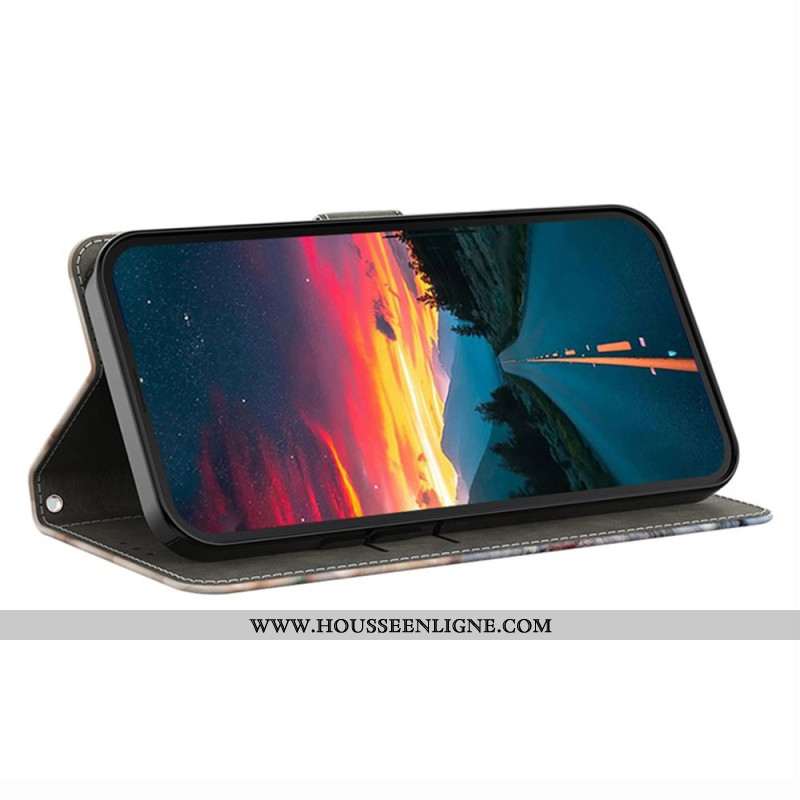 Housse Samsung Galaxy S26 Plus 5G Lion en Noir et Blanc