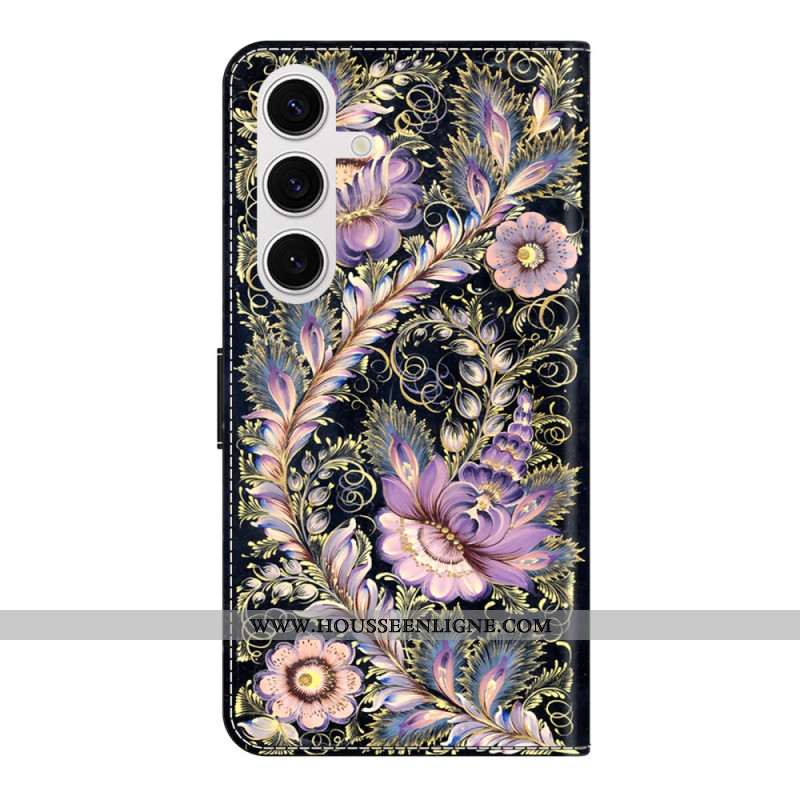 Housse Samsung Galaxy S26 Plus 5G Motif Vintage Gold Pin