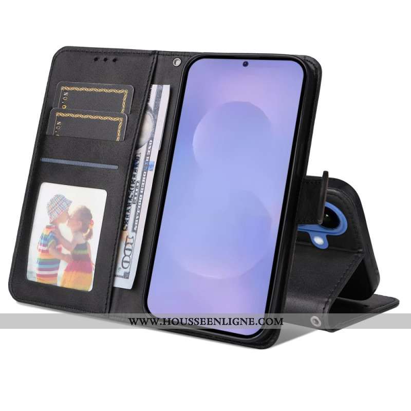 Housse Samsung Galaxy S26 Plus 5G Simili Cuir Uni