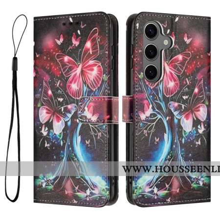 Housse Samsung Galaxy S26 Plus Arbre aux Papillons