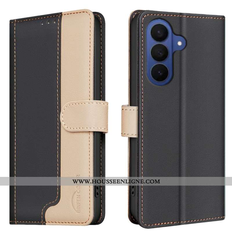 Housse Samsung Galaxy S26 Plus Bicolore BINFEN COLOR