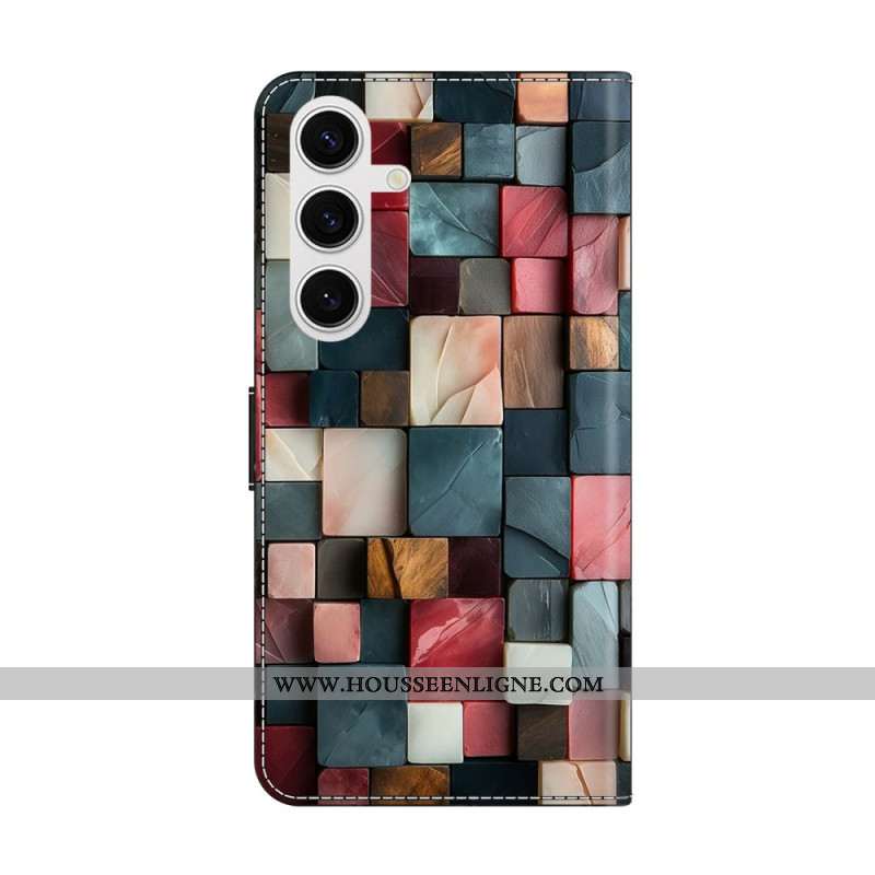 Housse Samsung Galaxy S26 Plus Briques Colorées