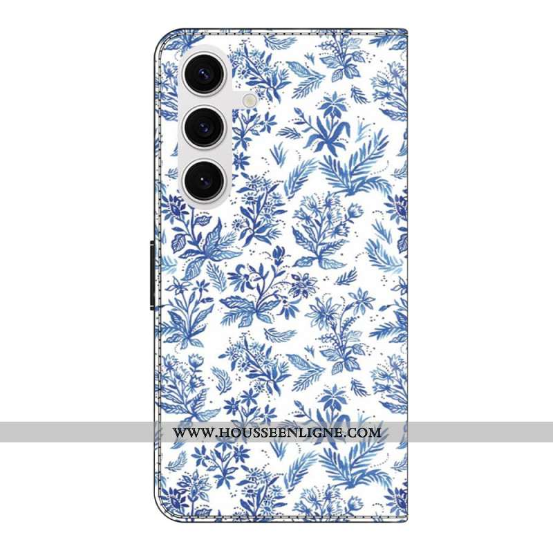 Housse Samsung Galaxy S26 Plus Champ de Fleurs