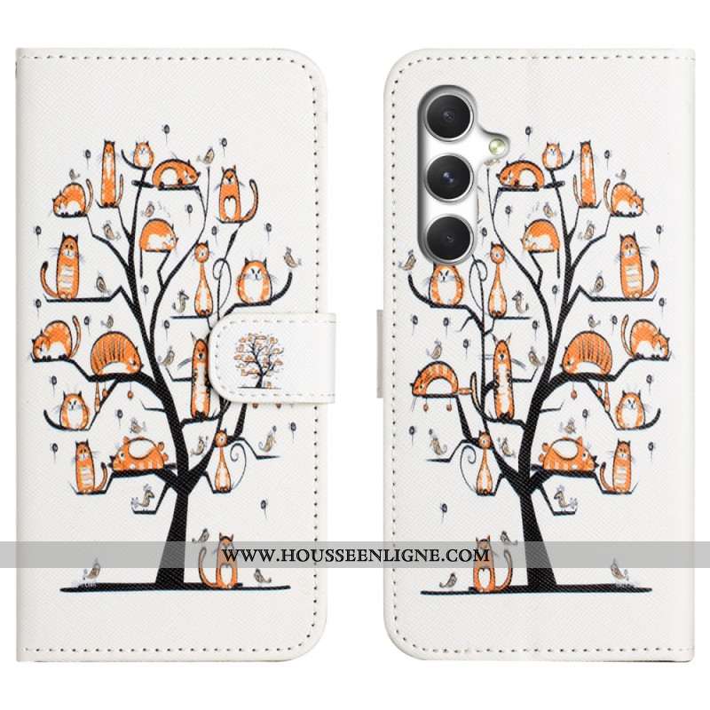 Housse Samsung Galaxy S26 Plus Chat et Arbre