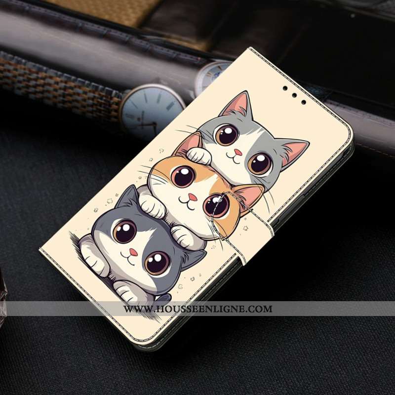 Housse Samsung Galaxy S26 Plus Chats Empilés