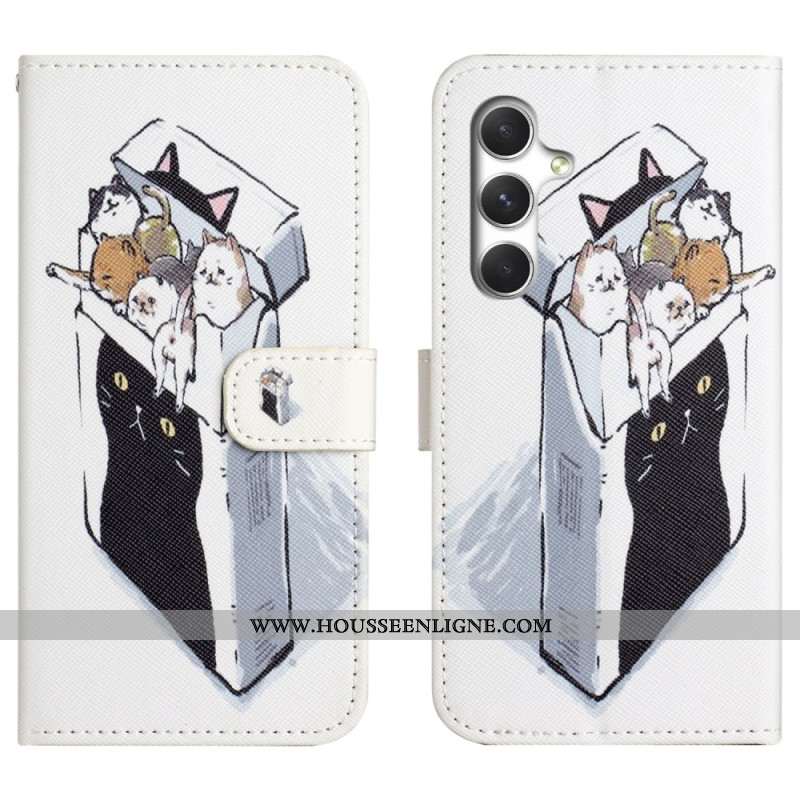 Housse Samsung Galaxy S26 Plus Chats dans la Boîte