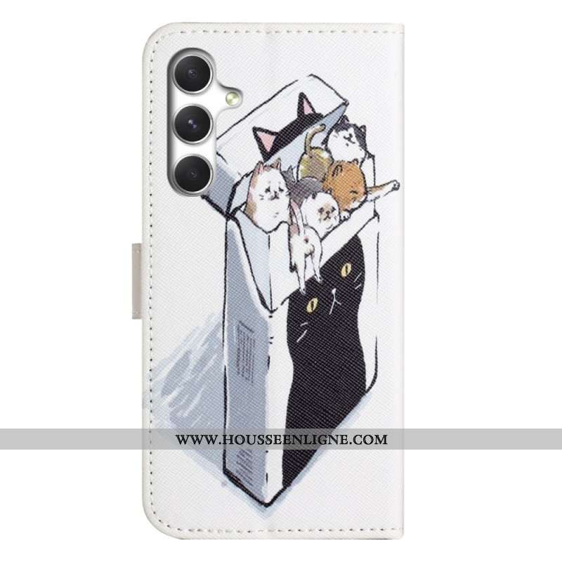 Housse Samsung Galaxy S26 Plus Chats dans la Boîte