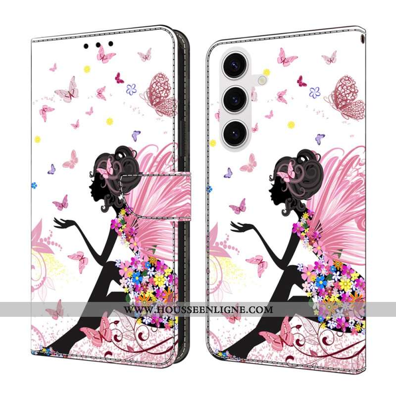 Housse Samsung Galaxy S26 Plus Femme Papillon